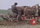 Image of Horse drawn plow New York United States USA, 1970, second 41 stock footage video 65675040541