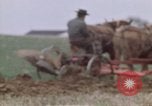 Image of Horse drawn plow New York United States USA, 1970, second 42 stock footage video 65675040541