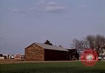 Image of Suburban houses near farm New York United States USA, 1970, second 6 stock footage video 65675040542