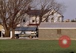 Image of Suburban houses near farm New York United States USA, 1970, second 58 stock footage video 65675040542