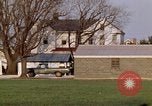 Image of Suburban houses near farm New York United States USA, 1970, second 59 stock footage video 65675040542
