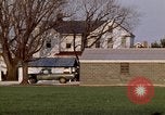 Image of Suburban houses near farm New York United States USA, 1970, second 62 stock footage video 65675040542