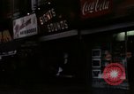 Image of Shops and stores along street of New York City New York City USA, 1970, second 40 stock footage video 65675040546