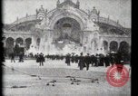Standbild Palast von Strom Paris Frankreich, 1900, aus Sekunde 3 historischem Filmmaterial Videoclip 65675040581