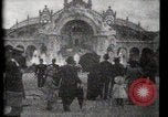 Standbild Palast von Strom Paris Frankreich, 1900, aus Sekunde 60 historischem Filmmaterial Videoclip 65675040581