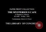 Immagine di Il misterioso Cafe United States USA, 1900, secondo 1 filmato di repertorio 65675040596