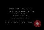 Immagine di Il misterioso Cafe United States USA, 1900, secondo 17 filmato di repertorio 65675040596