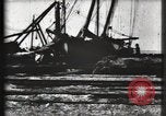 Image ruines sur le dock Galveston Texas USA, 1900, de la seconde 20 séquences d'archives historiques vidéo 65675040598