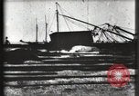 Image ruines sur le dock Galveston Texas USA, 1900, de la seconde 29 séquences d'archives historiques vidéo 65675040598