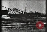 Image ruines sur le dock Galveston Texas USA, 1900, de la seconde 34 séquences d'archives historiques vidéo 65675040598