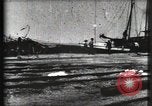 Image ruines sur le dock Galveston Texas USA, 1900, de la seconde 40 séquences d'archives historiques vidéo 65675040598