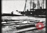 Image ruines sur le dock Galveston Texas USA, 1900, de la seconde 43 séquences d'archives historiques vidéo 65675040598