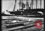 Image ruines sur le dock Galveston Texas USA, 1900, de la seconde 45 séquences d'archives historiques vidéo 65675040598