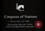 Immagine di Congresso delle Nazioni United States USA, 1900, secondo 4 filmato di repertorio 65675040604