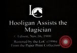 Immagine di Hooligan e mago United States USA, 1900, secondo 3 filmato di repertorio 65675040605