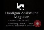 Immagine di Hooligan e mago United States USA, 1900, secondo 4 filmato di repertorio 65675040605