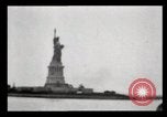 Image of Statue of Liberty New York City USA, 1898, second 30 stock footage video 65675040606