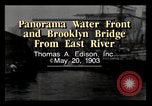 Image Brooklyn Bridge New York City USA, 1903, de la seconde 3 séquences d'archives historiques vidéo 65675040607