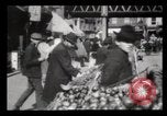 Image of Pushcart vendors New York City USA, 1903, second 7 stock footage video 65675040618