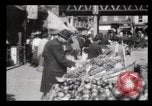Image of Pushcart vendors New York City USA, 1903, second 8 stock footage video 65675040618