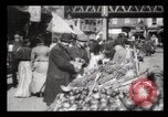 Image of Pushcart vendors New York City USA, 1903, second 12 stock footage video 65675040618
