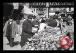Image of Pushcart vendors New York City USA, 1903, second 16 stock footage video 65675040618