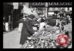 Image of Pushcart vendors New York City USA, 1903, second 19 stock footage video 65675040618