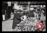Image of Pushcart vendors New York City USA, 1903, second 22 stock footage video 65675040618