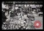 Image of Pushcart vendors New York City USA, 1903, second 34 stock footage video 65675040618