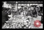 Image of Pushcart vendors New York City USA, 1903, second 50 stock footage video 65675040618