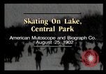 Image of Central Park New York City USA, 1902, second 1 stock footage video 65675040623