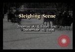 Image of Sleighs New York City USA, 1898, second 1 stock footage video 65675040624