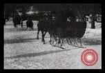 Image of Sleighs New York City USA, 1898, second 7 stock footage video 65675040624