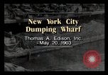 Image of wharf New York City USA, 1903, second 1 stock footage video 65675040628