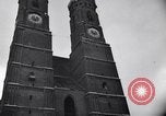 Image of Frauenkirche damage WW2 Munich Germany, 1945, second 7 stock footage video 65675040642
