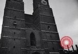 Image of Frauenkirche damage WW2 Munich Germany, 1945, second 9 stock footage video 65675040642