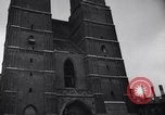 Image of Frauenkirche damage WW2 Munich Germany, 1945, second 10 stock footage video 65675040642