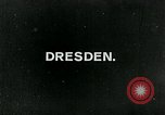 Standbild Dresden Dresden Deutschland, 1920, aus Sekunde 3 historischem Filmmaterial Videoclip 65675040646