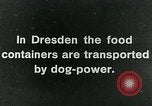 Standbild Nahrungsmittelhilfe für Deutschland nach dem 1 Weltkrieg Deutschland, 1920, aus Sekunde 4 historischem Filmmaterial Videoclip 65675040647