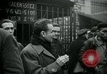 Standbild Streiks Paris Frankreich, 1947, aus Sekunde 22 historischem Filmmaterial Videoclip 65675040649