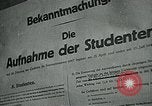 Standbild Universitäten Deutschland, 1947, aus Sekunde 11 historischem Filmmaterial Videoclip 65675040651