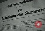 Standbild Universitäten Deutschland, 1947, aus Sekunde 12 historischem Filmmaterial Videoclip 65675040651