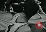 Image of basketball match New York United States USA, 1947, second 13 stock footage video 65675040655