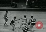 Image of basketball match New York United States USA, 1947, second 14 stock footage video 65675040655