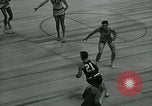 Image of basketball match New York United States USA, 1947, second 17 stock footage video 65675040655