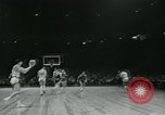 Image of basketball match New York United States USA, 1947, second 25 stock footage video 65675040655