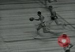 Image of basketball match New York United States USA, 1947, second 27 stock footage video 65675040655