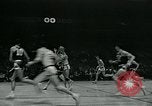 Image of basketball match New York United States USA, 1947, second 28 stock footage video 65675040655