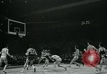 Image of basketball match New York United States USA, 1947, second 30 stock footage video 65675040655