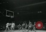 Image of basketball match New York United States USA, 1947, second 31 stock footage video 65675040655
